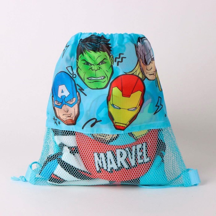 Avengers Handduk Keps Gympapåse Set - 5