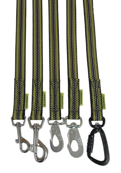 Kortkoppel/lina 50 cm - Reflex Antiglid - Super grip 20 mm breda - 4