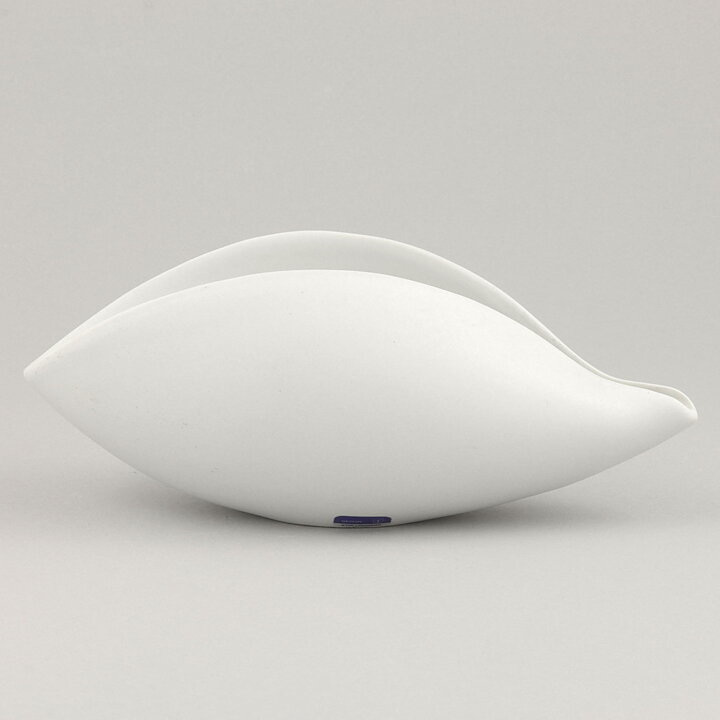 Stig Lindberg (Veckla 1950) White Sculptural Bowl 18 cm (5)
