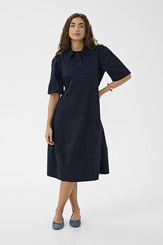 Culture  Malue Antoinett Dress  Dark Blue