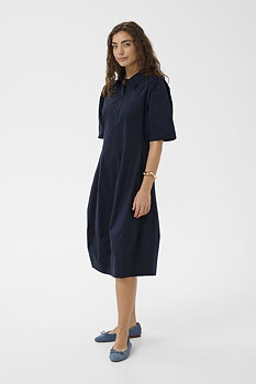 Culture  Malue Antoinett Dress  Dark Blue