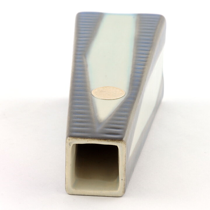 Lillie Dahlgren (Safari 1958) Modern Vase with Era-Typical Decor 17 cm
