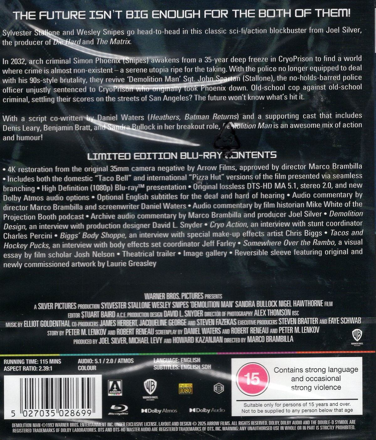 Demolition Man (ej svensk text) (Blu-ray) - 2