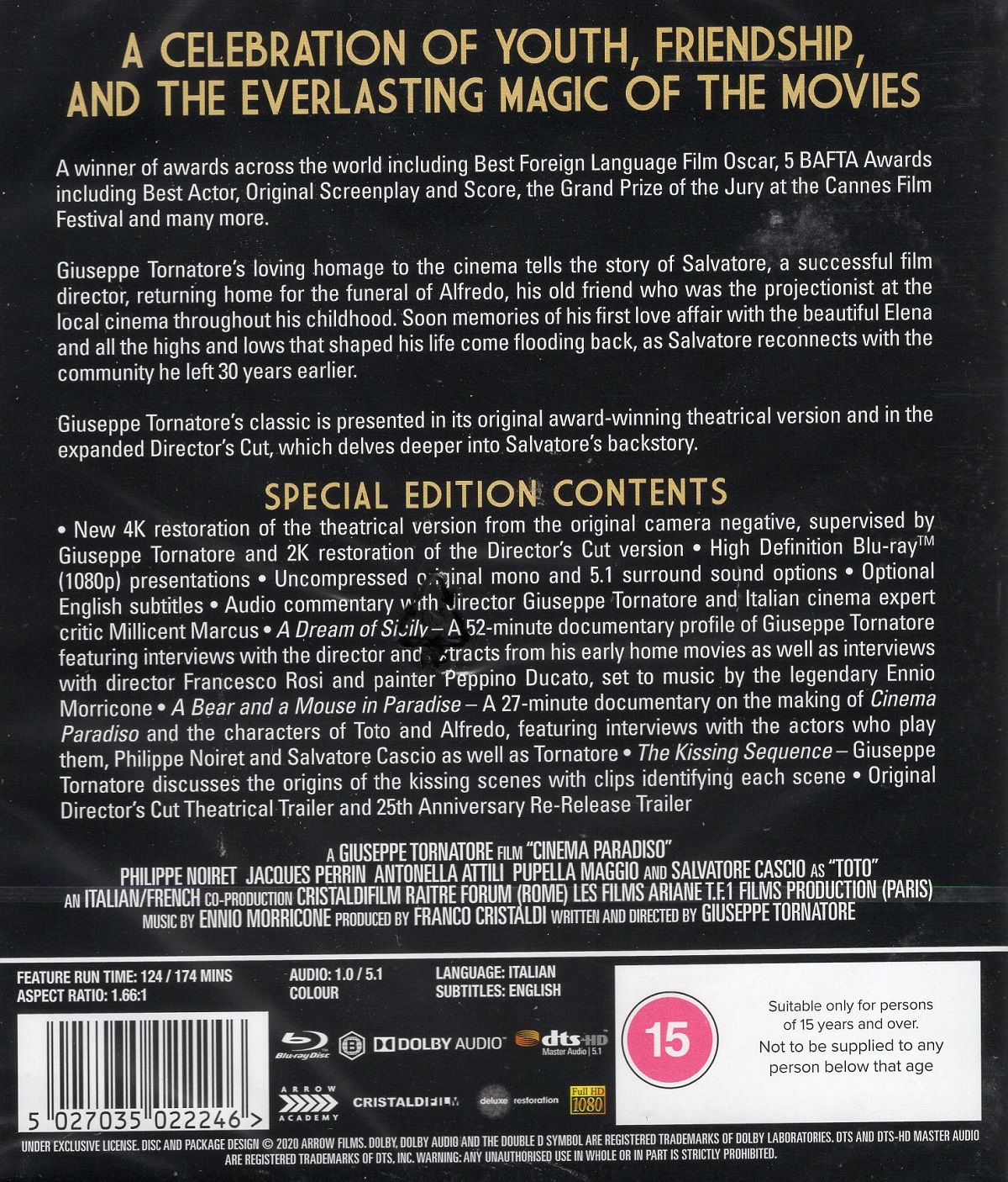 Cinema Paradiso (ej svensk text) (Blu-ray) - 2