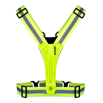 Reflective Safety Vest with LED – Running Lights