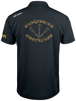 Kungsbacka Dart matchtröja piké unisex