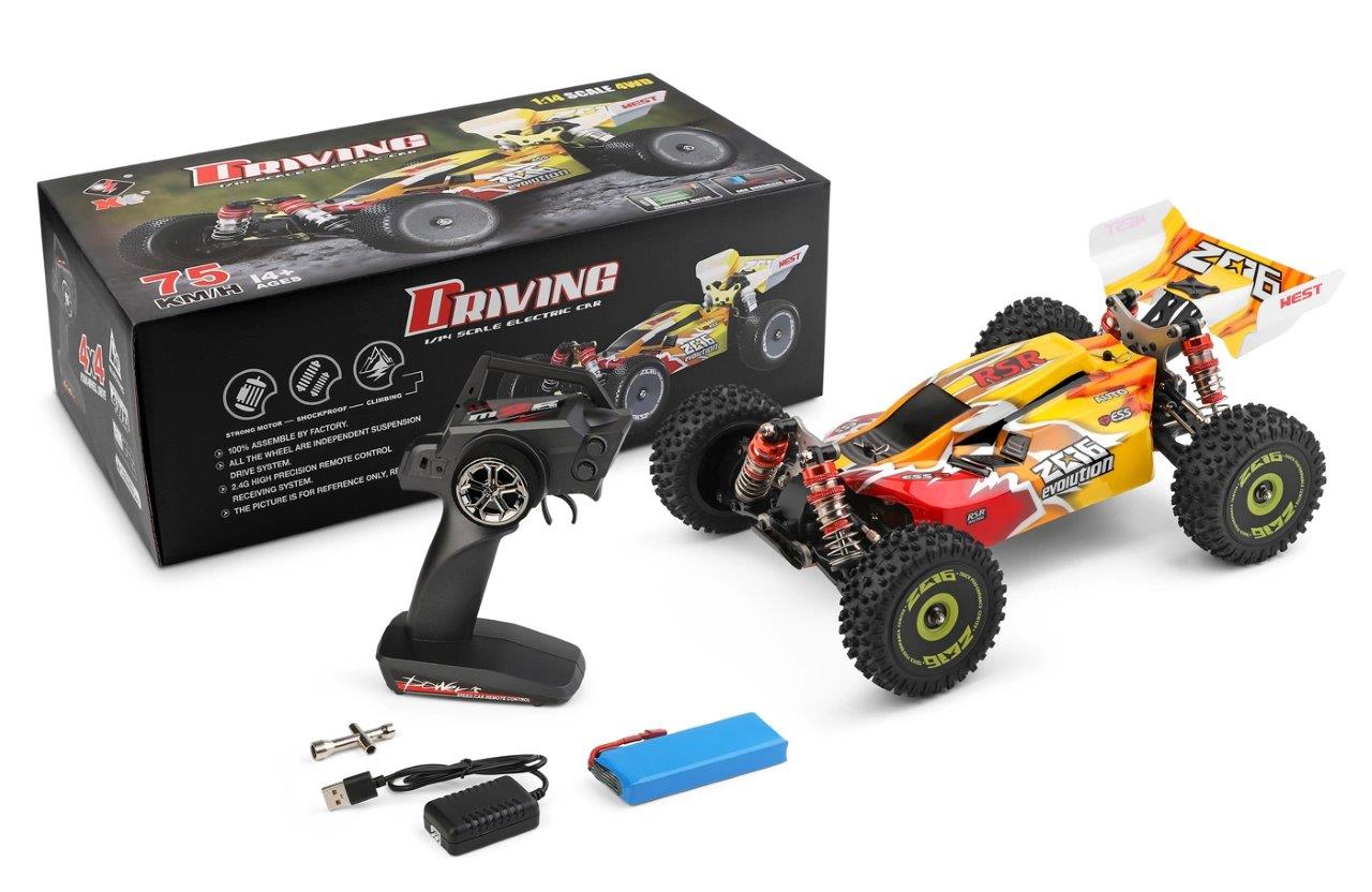 WL 144010 4WD Borstlös Buggy 1/14 RTR - 11