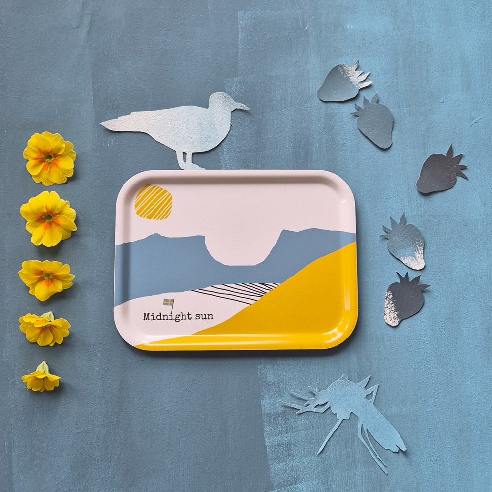 tray MIDNIGHT SUN 20x27 cm - 2
