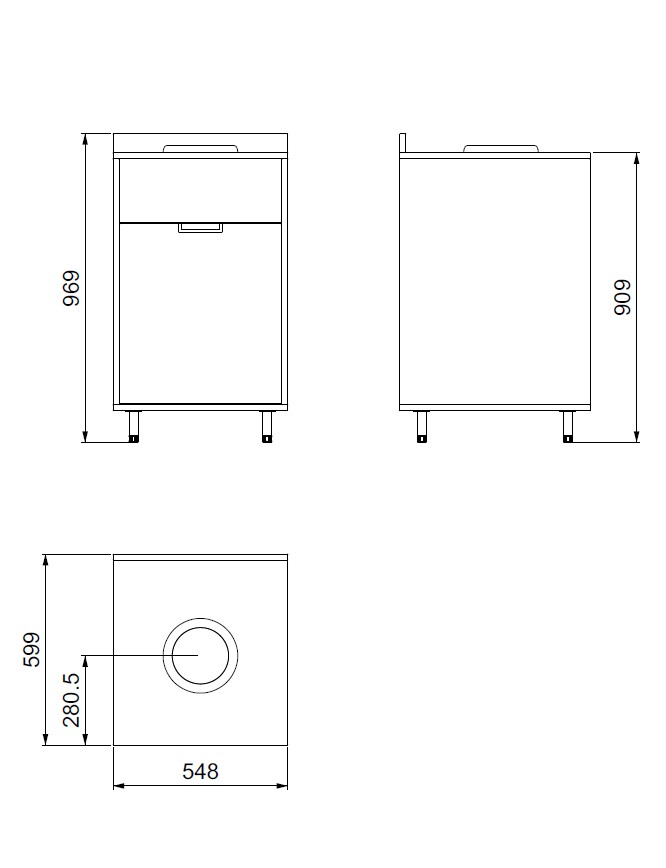 Waste module - POLY FR - 7