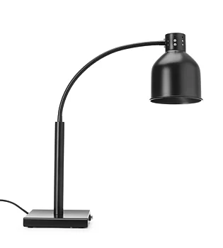 Flexibel värmelampa Svart