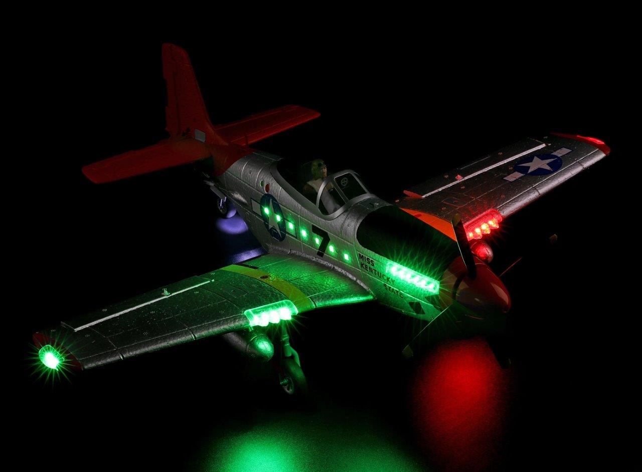 WL A280 P51 Mustang Warbird 560mm RTF - 12