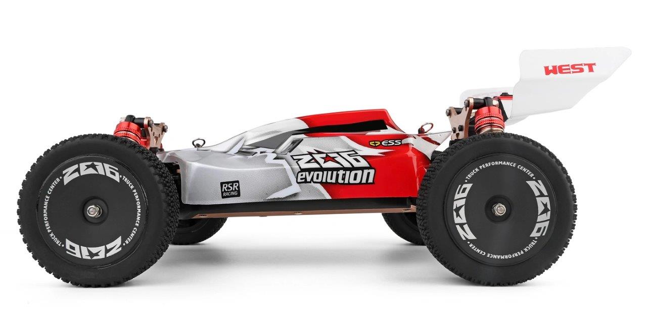 WL 144001 4WD Buggy 1/14 RTR Röd - 2