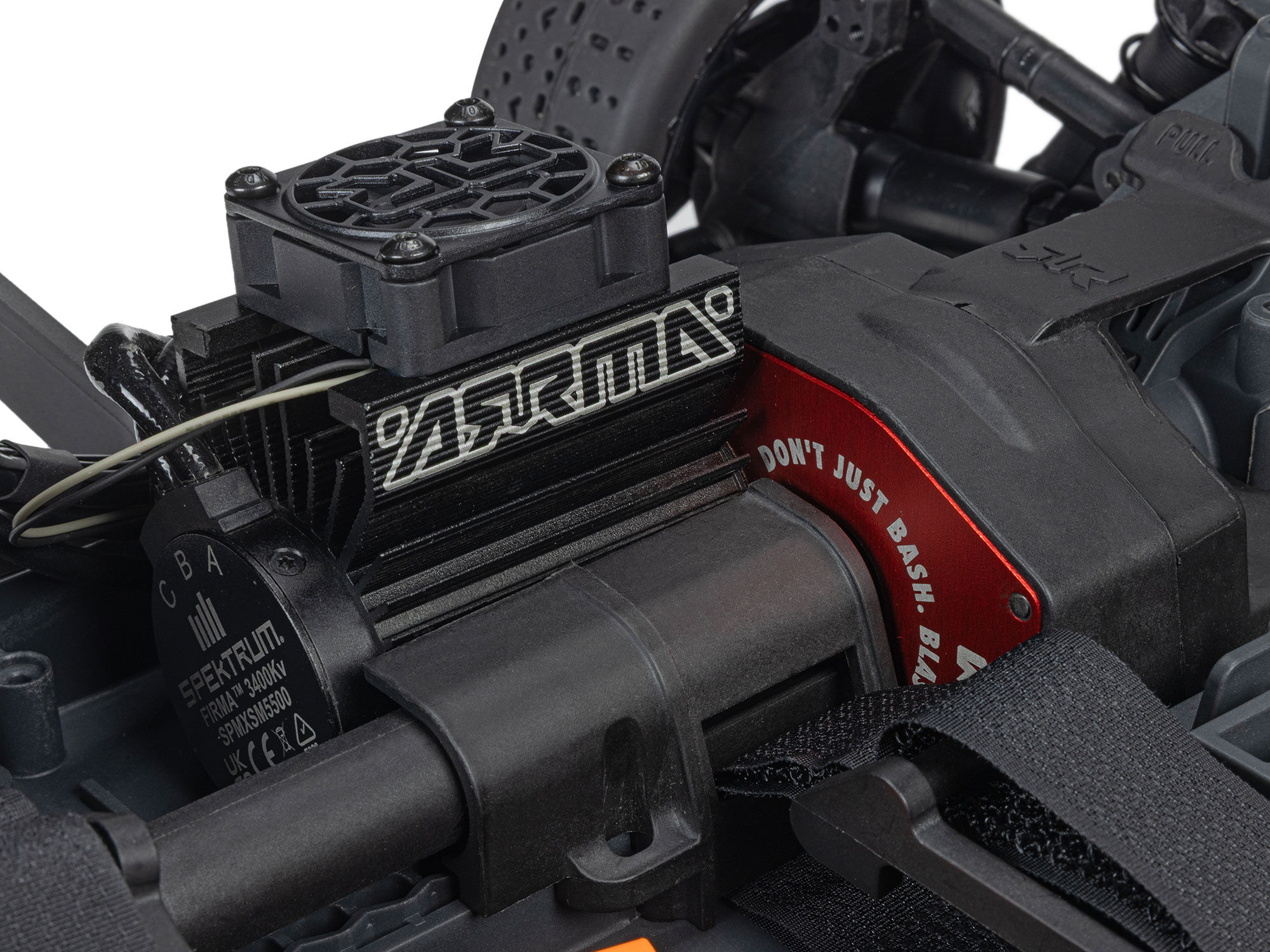 Arrma 1/8 INFRACTION 223S DSC 4X4 RTR Brushless All-Road Street Bash Truck, Black/Red - 11