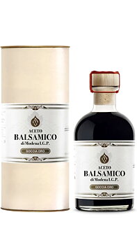 Acetomodena Balsamico IGP Goccia Oro, 250 ml i gåvobox