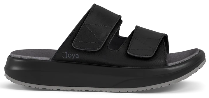 Joya Max III Black – herrsandal med maximal dämpning och ryggvänlig komfort