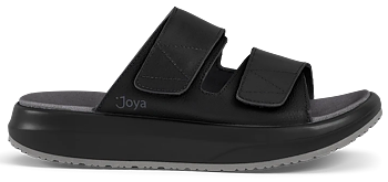 Joya Max III Black – herrsandal med maximal dämpning och ryggvänlig komfort