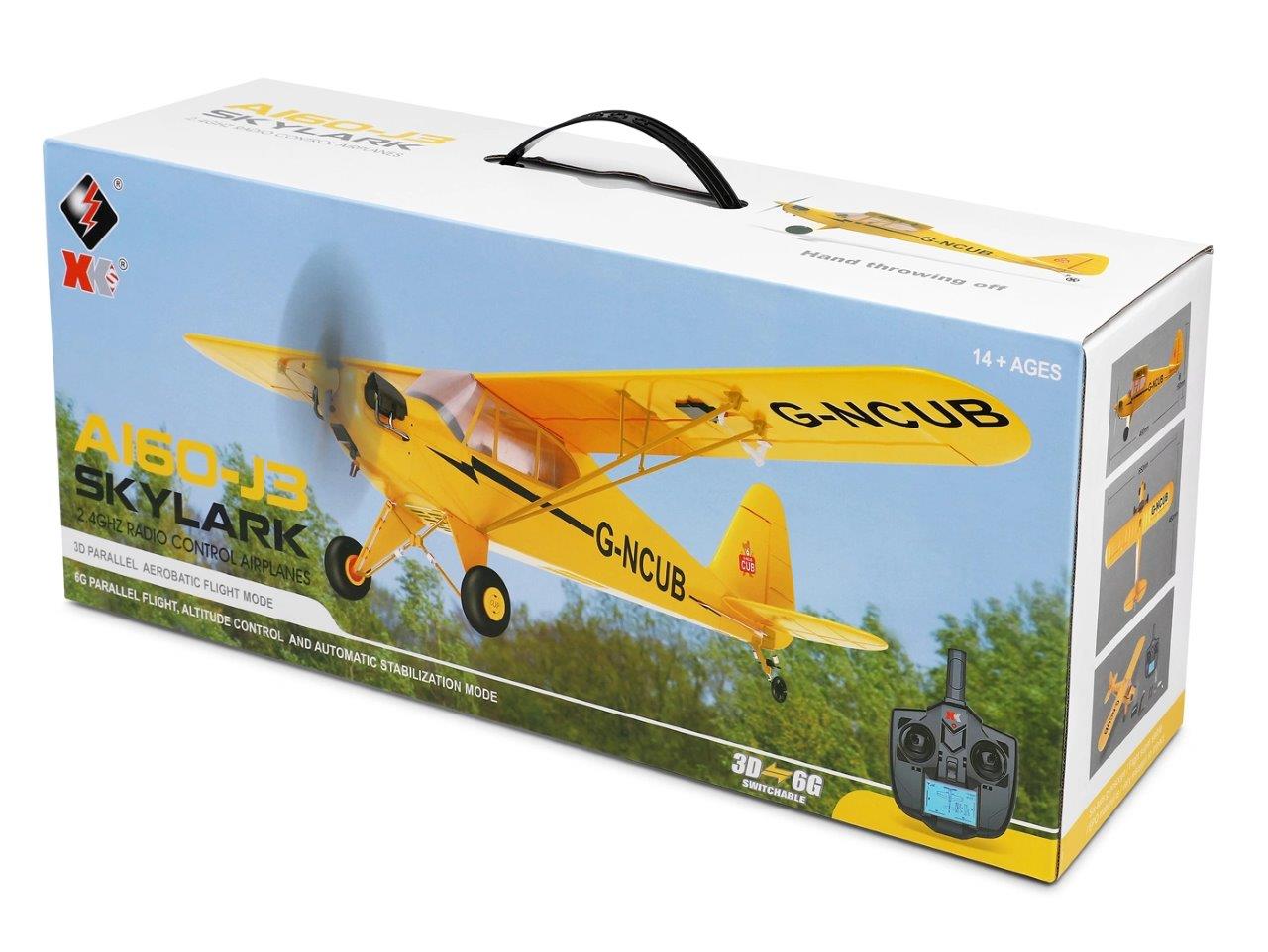 WL A160 J3 Skylark 650mm RTF - 11