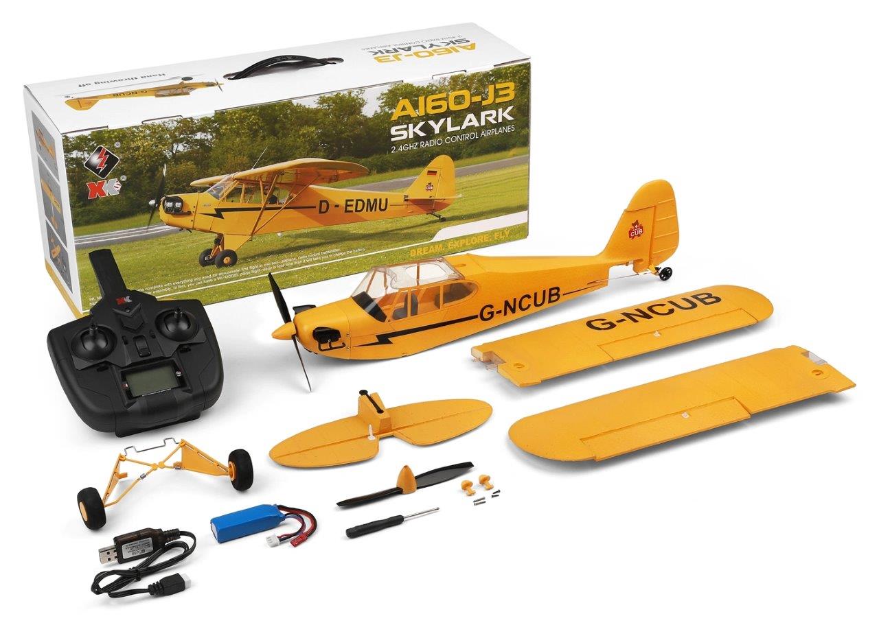 WL A160 J3 Skylark 650mm RTF - 10
