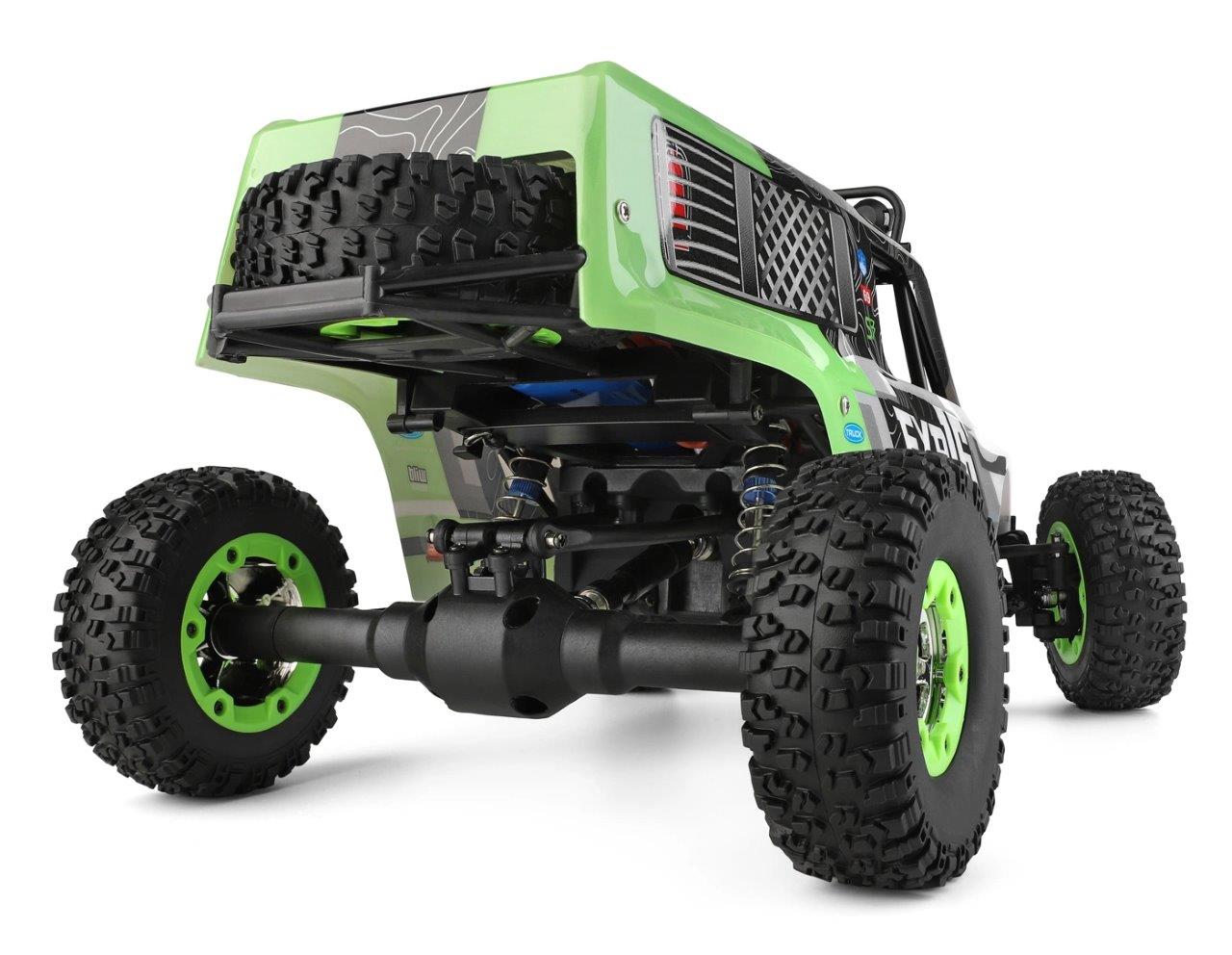 WL 124006 4WD Rock Climber 1/12 RTR Grön - 5