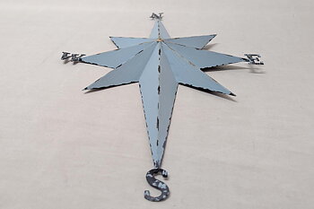 Cardinal lines metal 57x37 cm