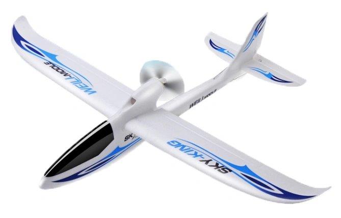 WL F959S Segelflyg 750mm RTF Blå