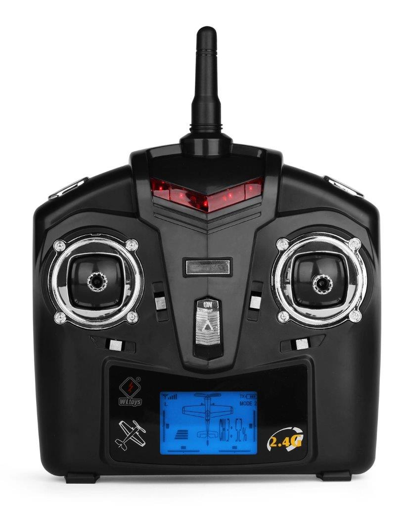 WL F959S Segelflyg 750mm RTF Röd - 8