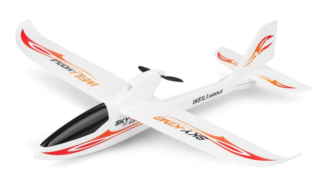 WL F959S Segelflyg 750mm RTF Röd