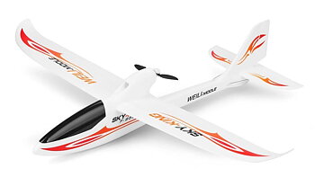 WL F959S Segelflyg 750mm RTF Röd
