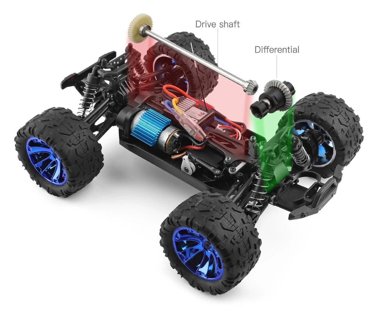 WL 144018 4WD 390 Truck 1/14 RTR - 9