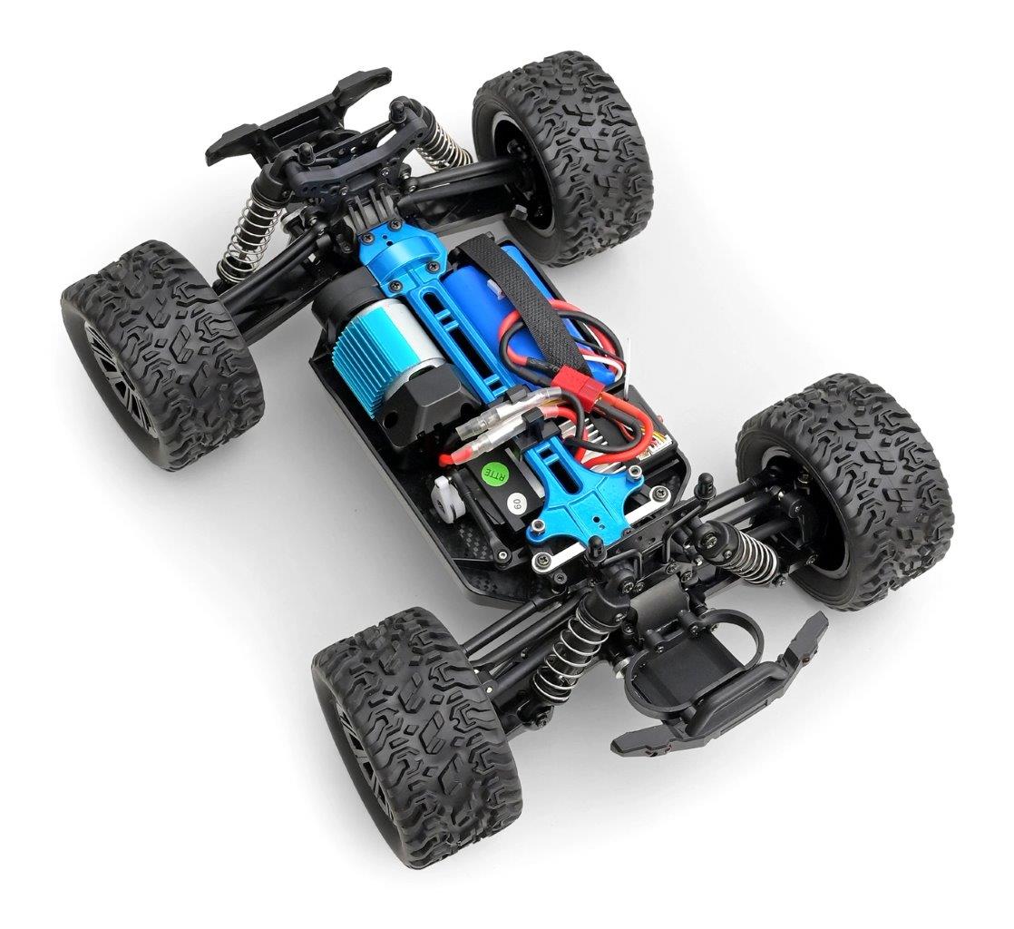 WL 164018 4WD Monstertruck 1/16 RTR Svart - 5