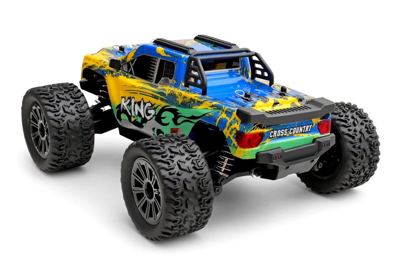 WL 164018 4WD Monstertruck 1/16 RTR Blå - 3