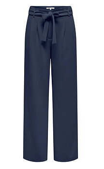 Only Evi Onlevi HW Belt Wide Pants Naval Academy 