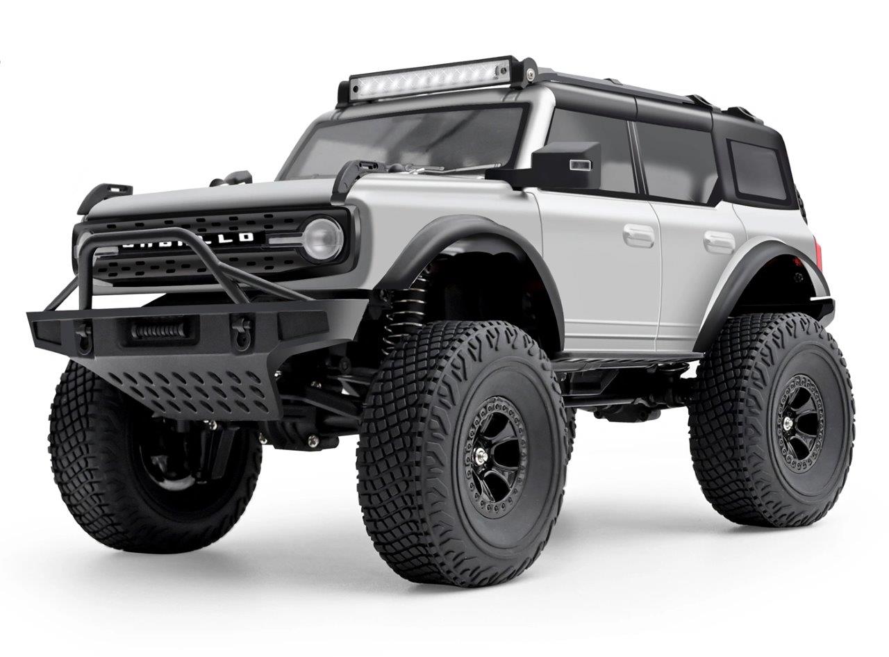 WL 184023 4WD Crawler 1/18 RTR Grå - 2