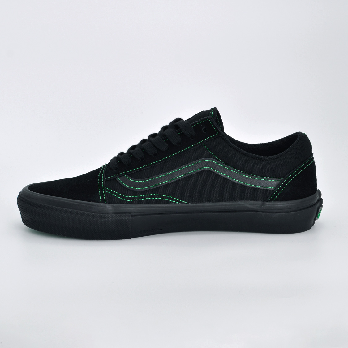 Vans - Skate Old Skool Black/Black/Green - 4