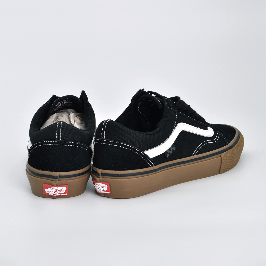 Vans - Skate Old Skool Black/Gum/White - 5