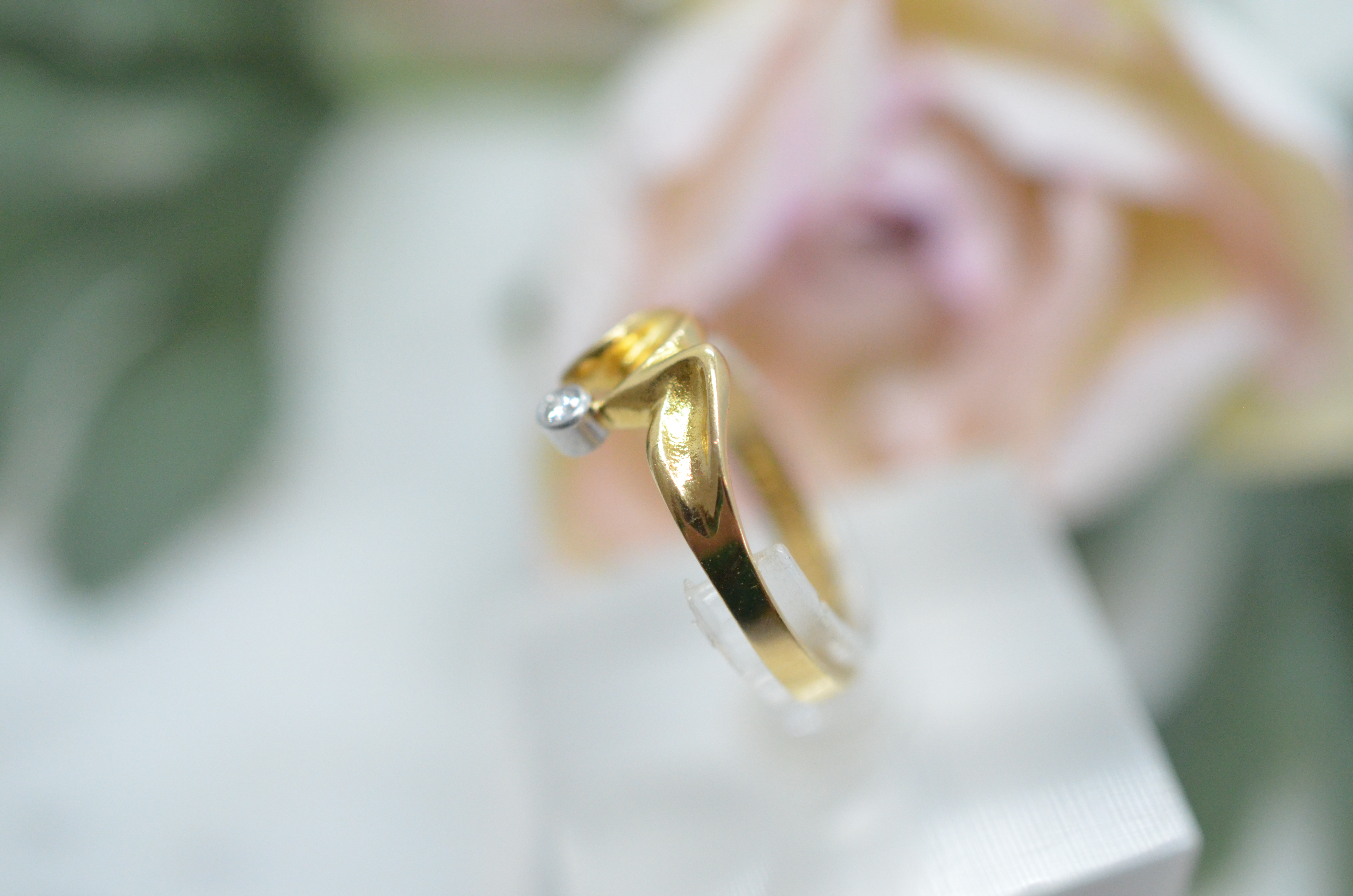 Vintage Lapponia 18k diamantring - 3