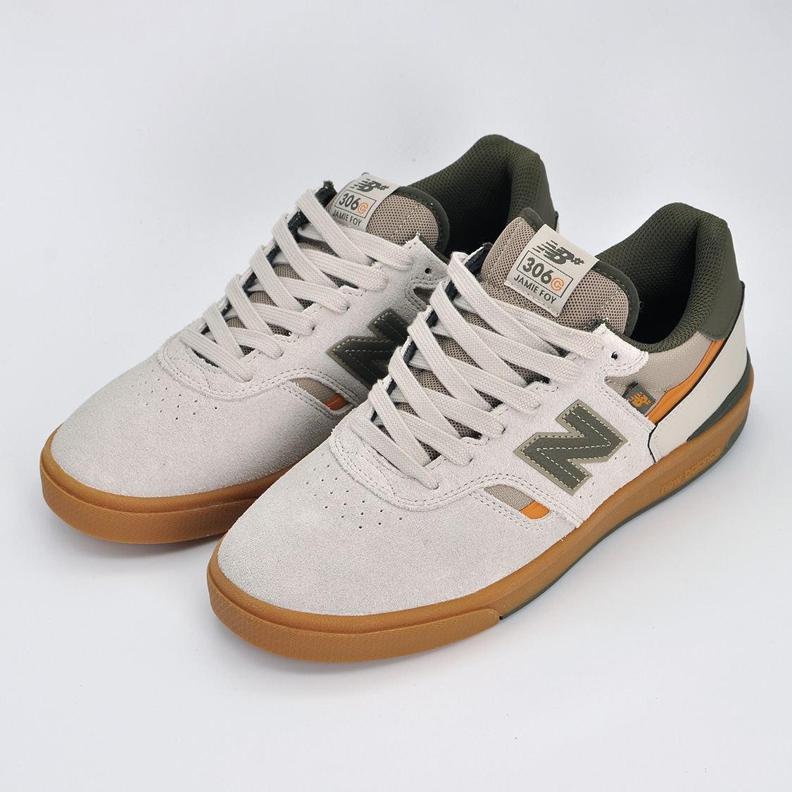 New Balance - Numeric Foy 306 Cupsole Timberwolf/Dark Moss - 2