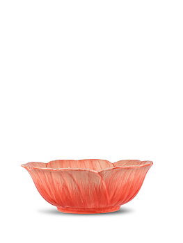 Skål Poppy röd Medium