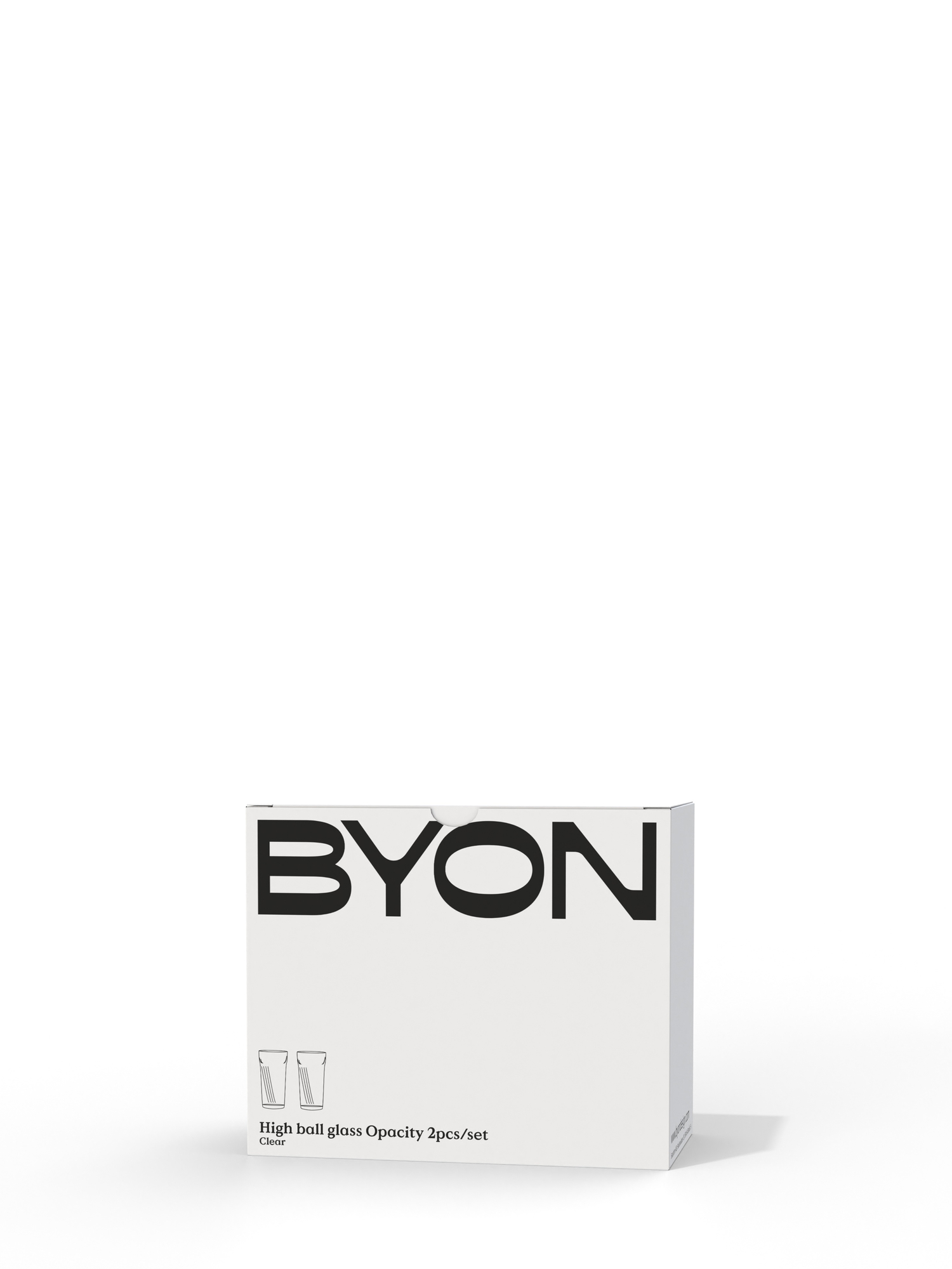 Highball glas Opacity 2-pack - 4