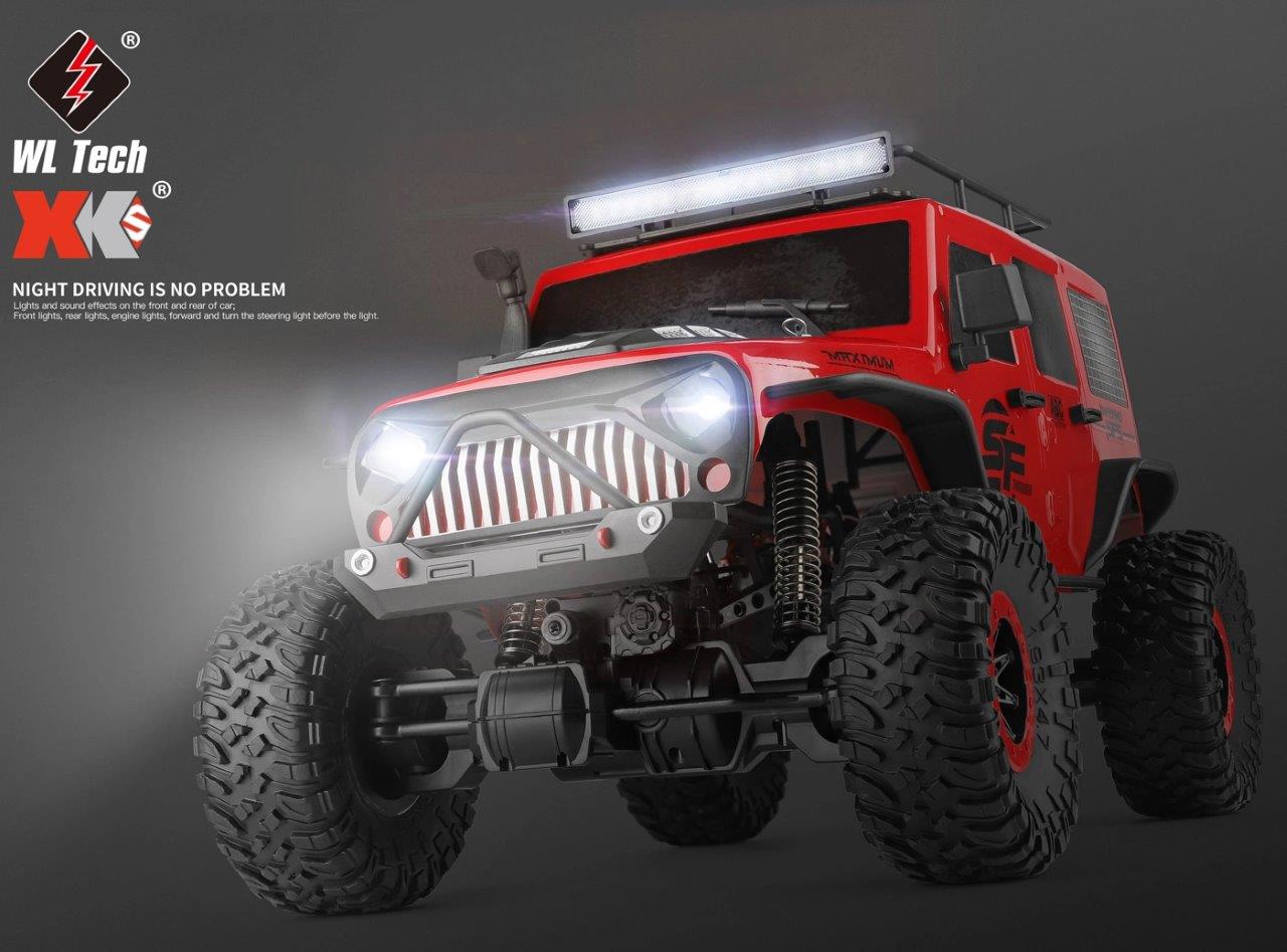 WL 104311 4WD Jeep Crawler 1/10 RTR - 14
