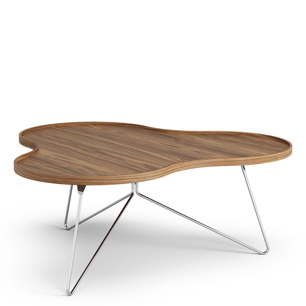 Flower Mono Table 114 cm (Walnut) - Quickship - Swedese