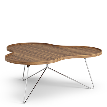 Flower Mono Table 114 cm (Walnut) - Quickship - Swedese