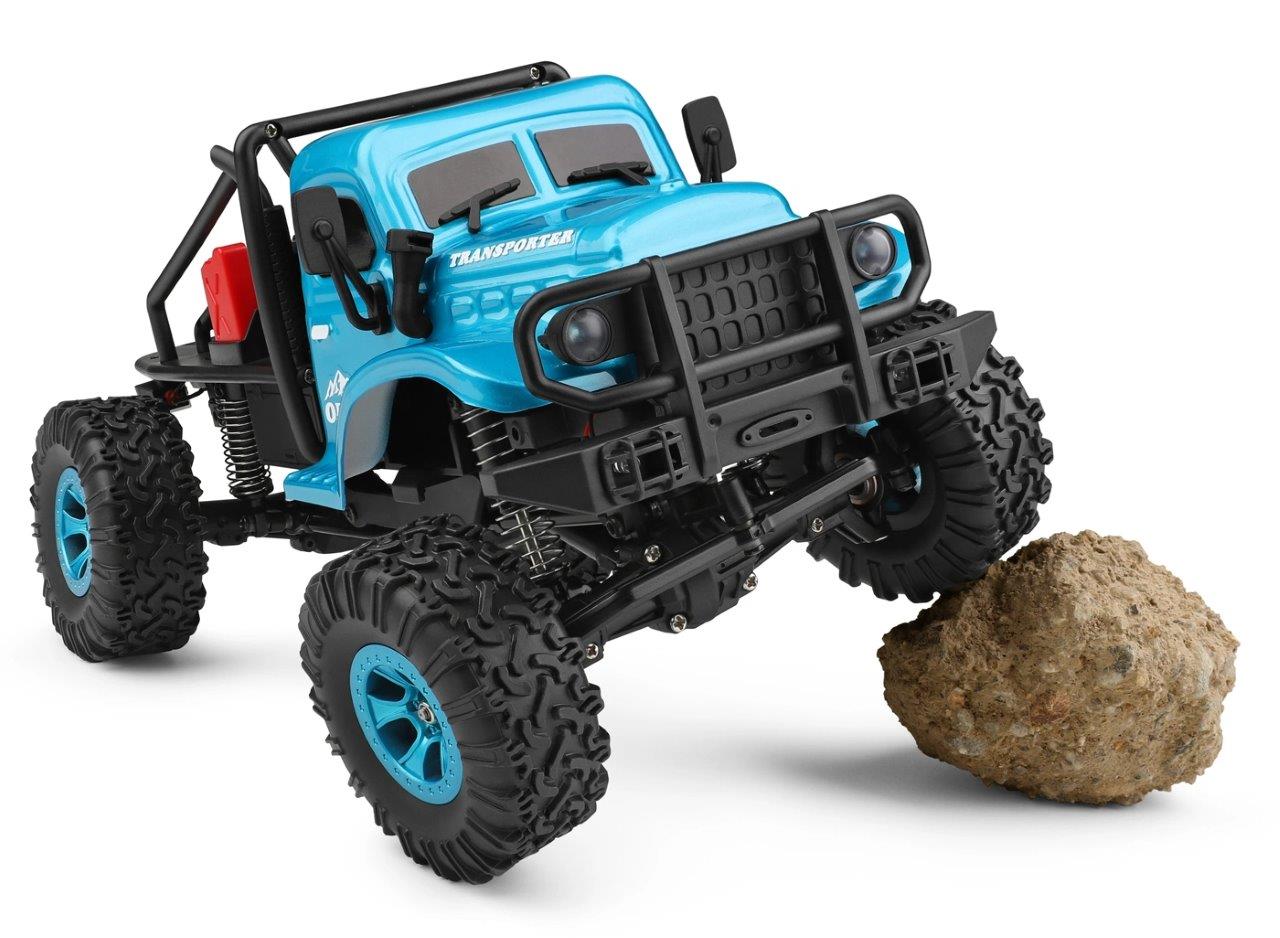 WL 184020 4WD Retro Crawler 1/18 RTR Blå - 10