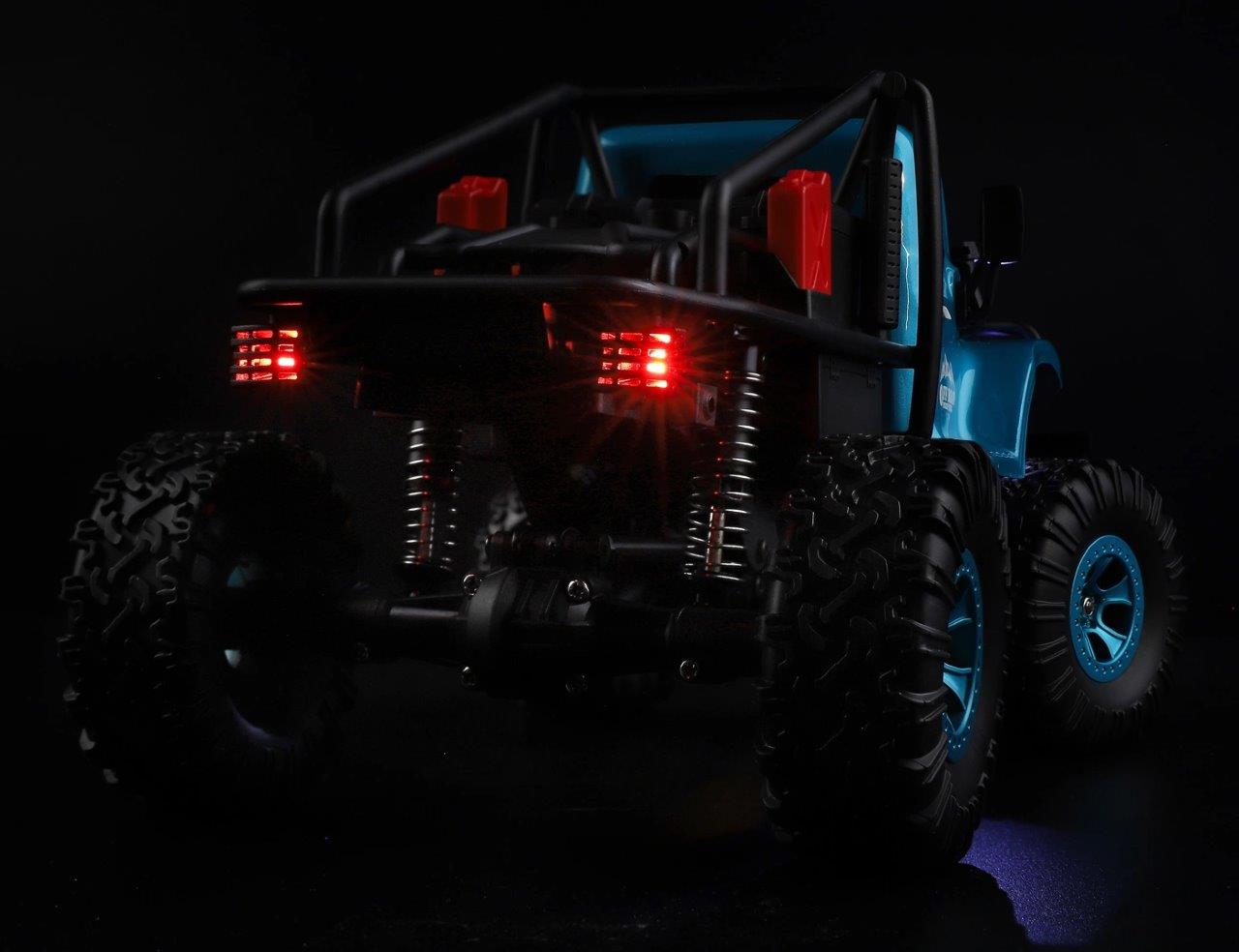 WL 184020 4WD Retro Crawler 1/18 RTR Blå - 2