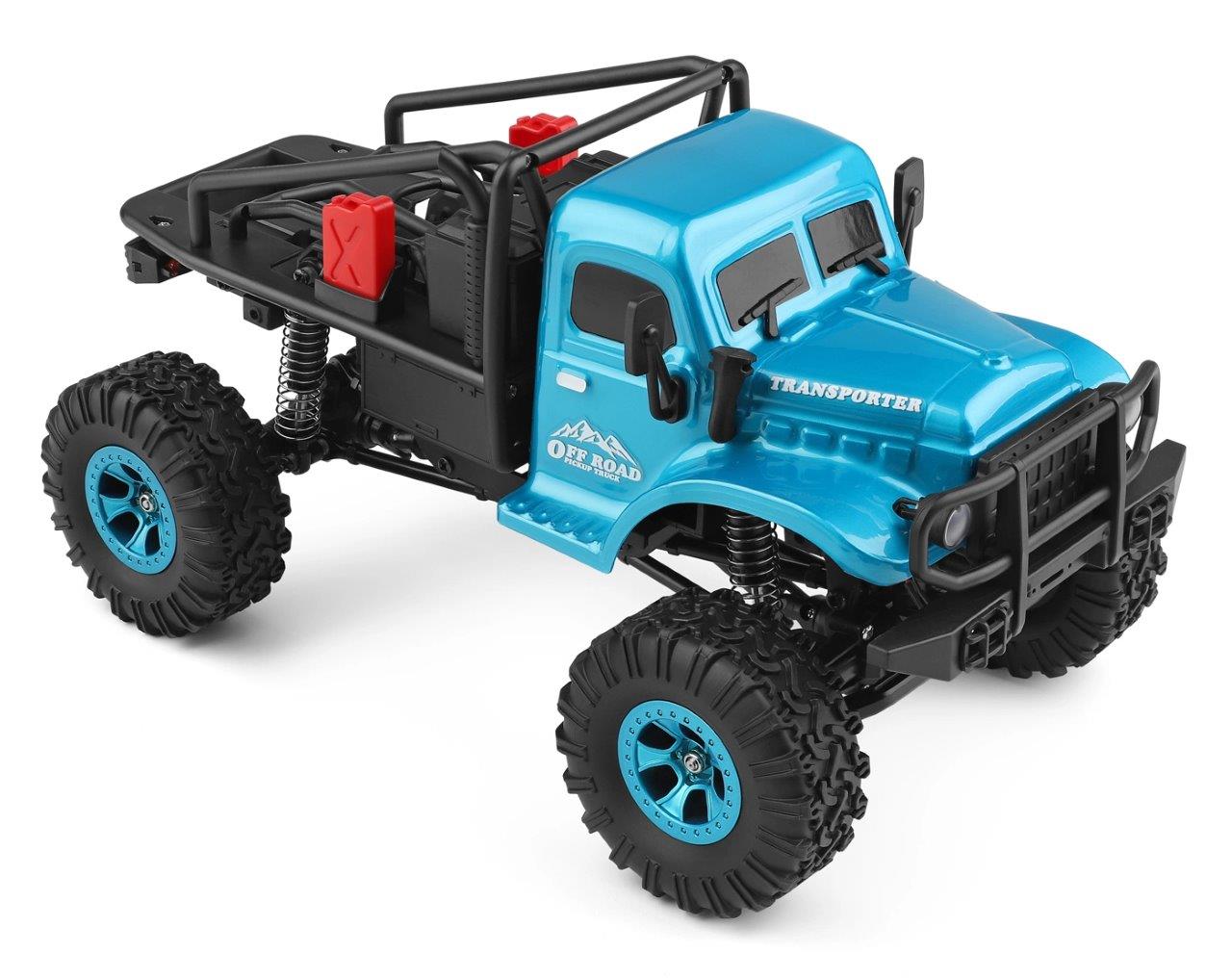 WL 184020 4WD Retro Crawler 1/18 RTR Blå - 12