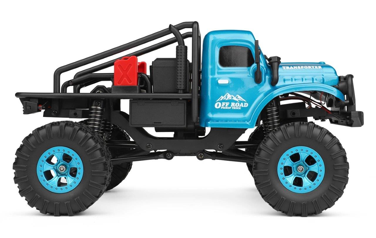 WL 184020 4WD Retro Crawler 1/18 RTR Blå - 9