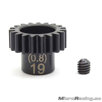 KYOSHO - Pinion Gear, Steel, 19T/0.8M/5.0