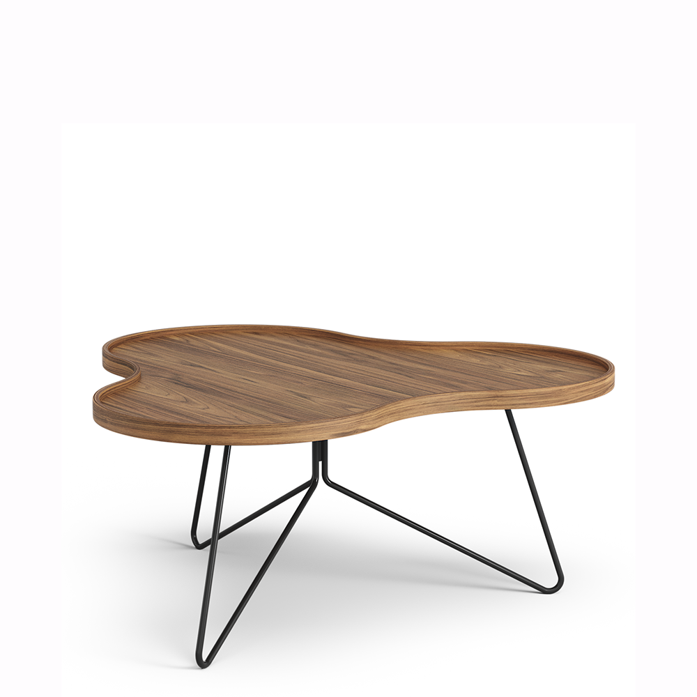 Flower Mono Table 66 cm (Walnut) - Quickship - Swedese - 4