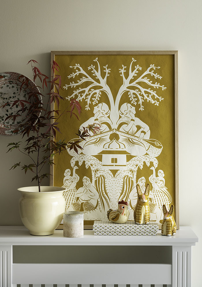 Poster Sitar Ochre - 2