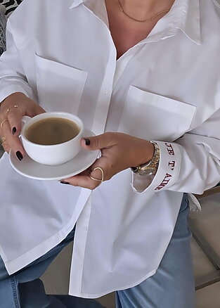 Shirt- Je T´aime - white